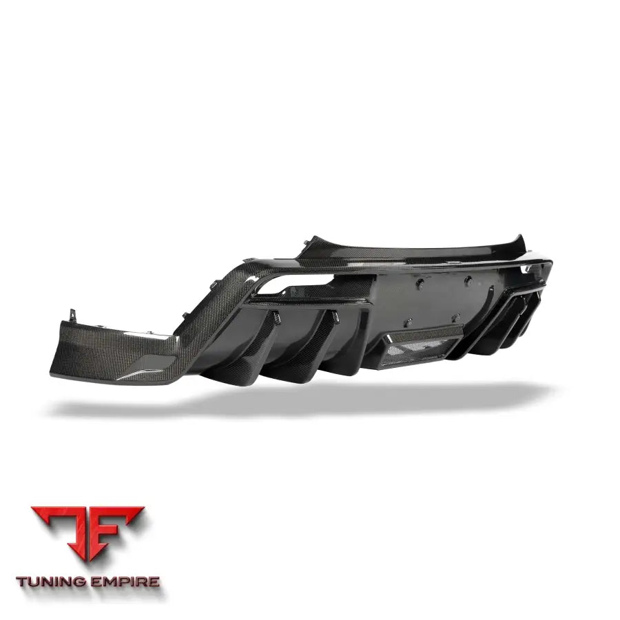 TESLA MODEL Y PREMIUM JUNIPER CARBON FIBER REAR DIFFUSER