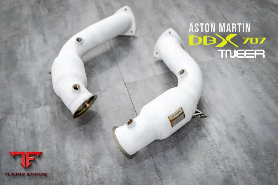 TNEER ASTON MARTIN DBX 707 QUANTUM CERAMIC DOWNPIPE