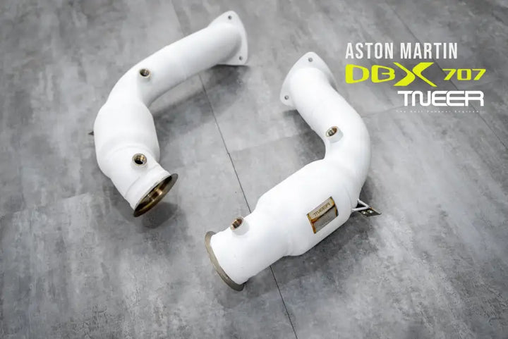TNEER ASTON MARTIN DBX 707 QUANTUM CERAMIC DOWNPIPE
