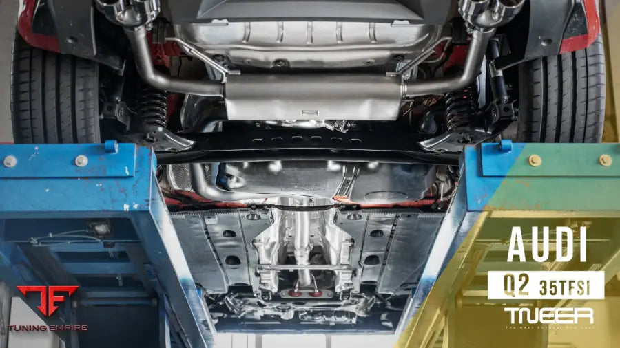 TNEER Audi Q2 tailpipes