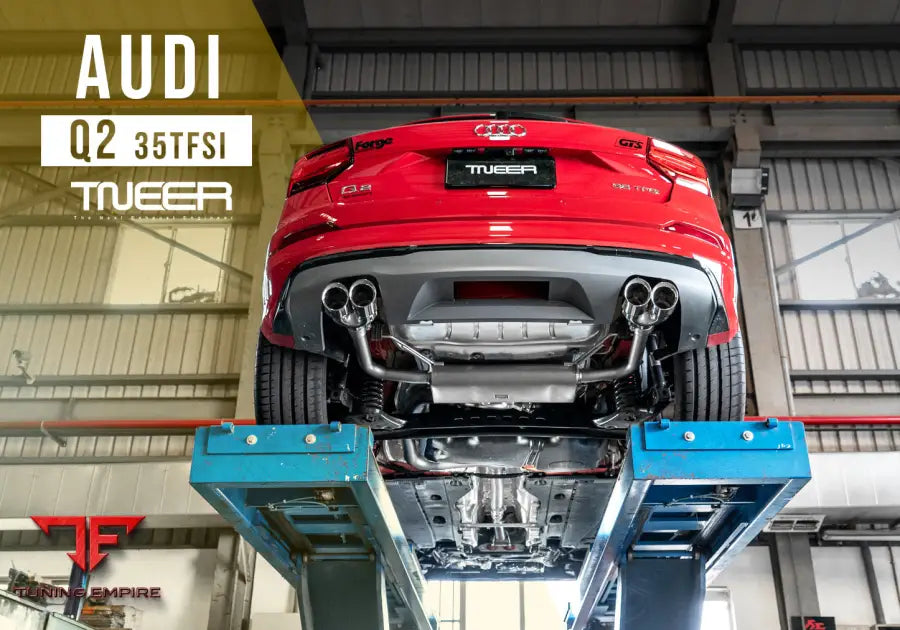 TNEER Audi Q2 35 TFSI exhaust system