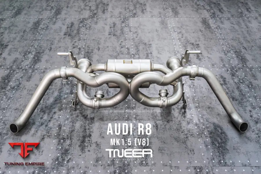 TNEER Audi R8 MK1.5 V8 exhaust system