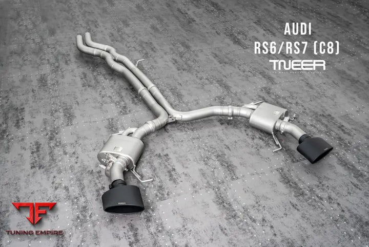 TNEER Audi RS6 C8 tailpipes