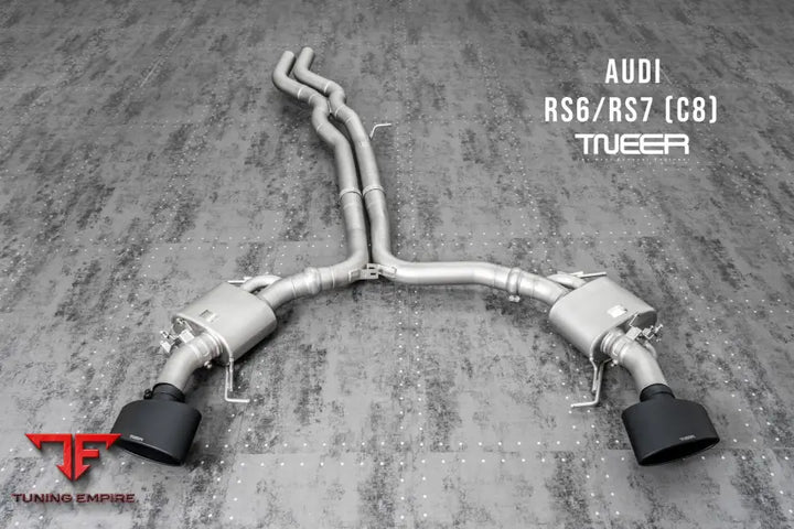 TNEER Audi RS6 C8 exhaust system