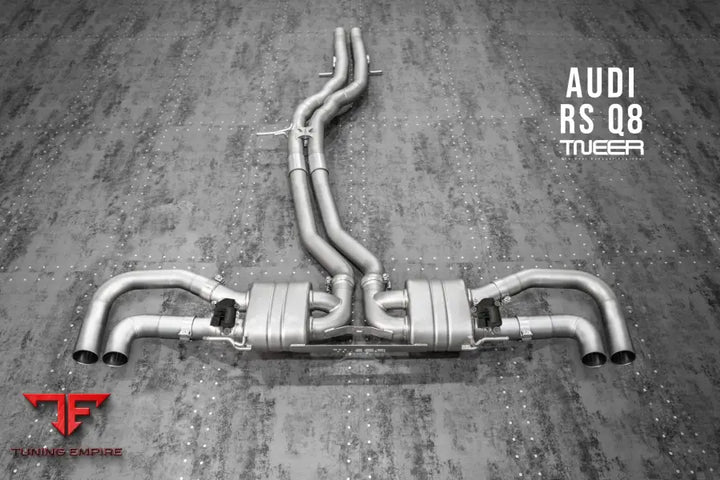 TNEER Audi RSQ8 exhaust system