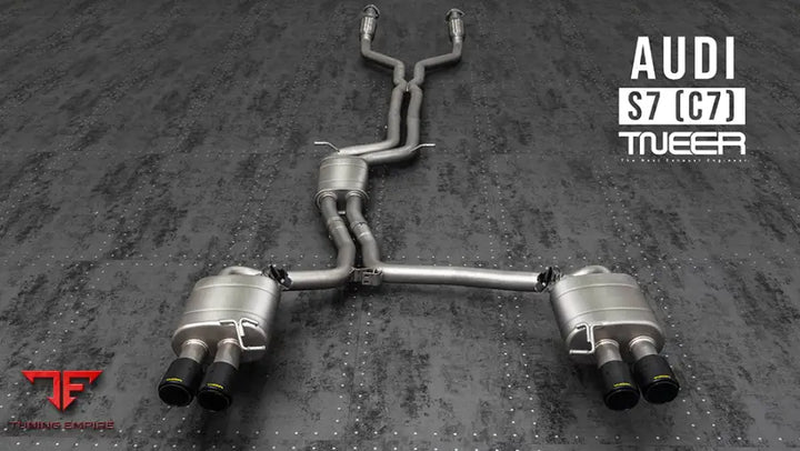 TNEER AUDI S7 C7 EXHAUST SYSTEM