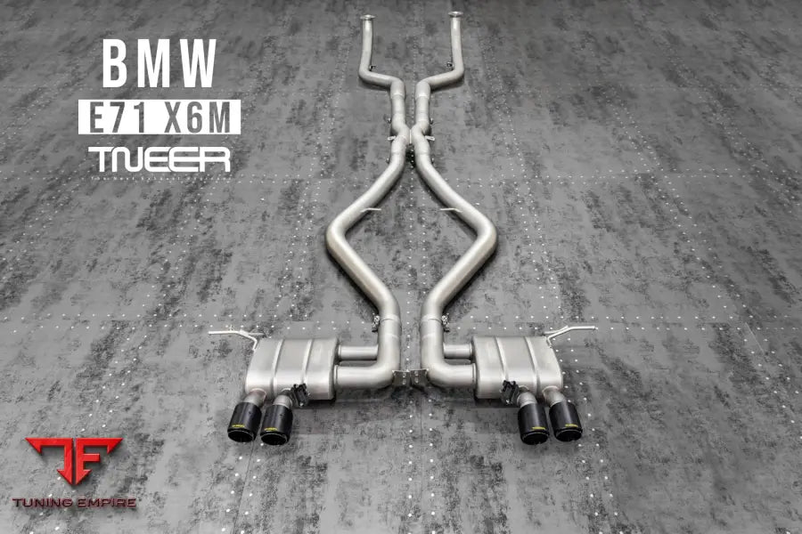 TNEER BMW M POWER E71 X6 M EXHAUST SYSTEM