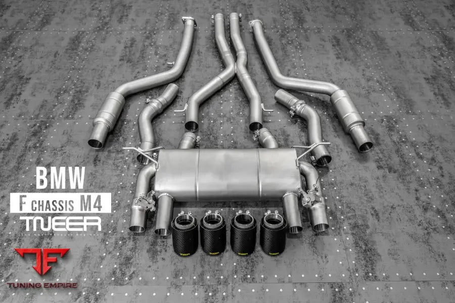 TNEER BMW M POWER F82 COUPE M4 EXHAUST SYSTEM
