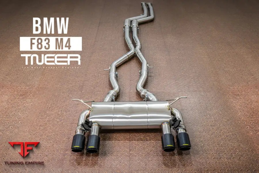 TNEER BMW M POWER F83 CONVERTIBLE M4 EXHAUST SYSTEM