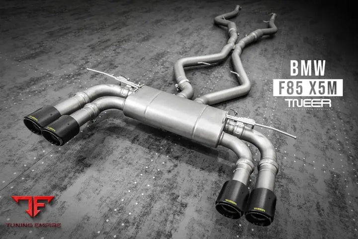 TNEER BMW F85 X5 M tailpipes