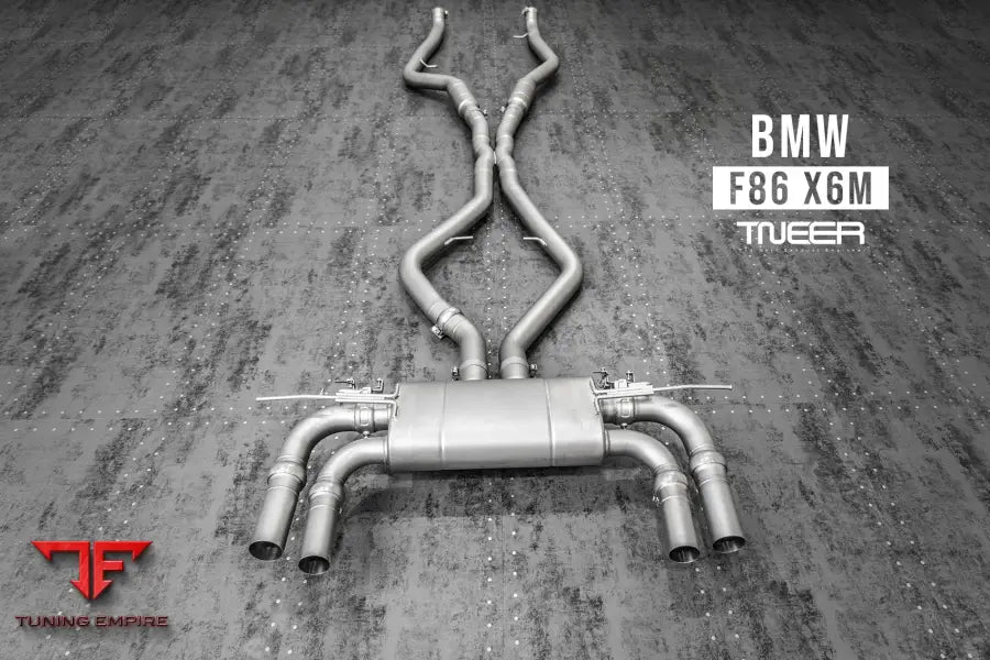 TNEER BMW M POWER F86 X6 M EXHAUST SYSTEM
