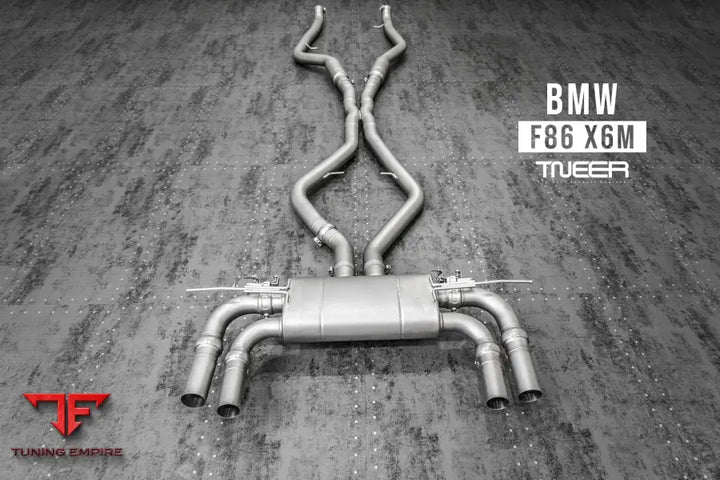 TNEER BMW M POWER F86 X6 M EXHAUST SYSTEM