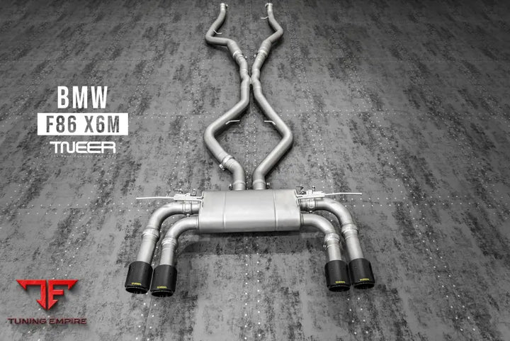 TNEER BMW M POWER F86 X6 M EXHAUST SYSTEM