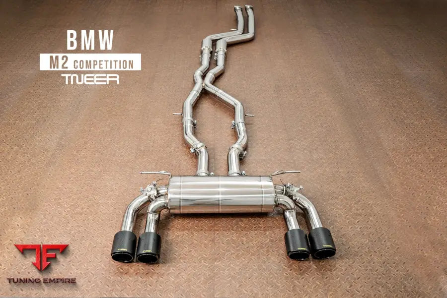 TNEER BMW M POWER F87 M2 COMPETITION EXHAUST SYSTEM