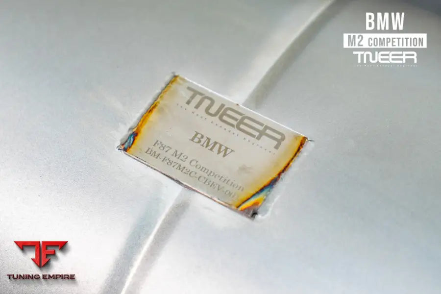 TNEER BMW M POWER F87 M2 COMPETITION EXHAUST SYSTEM