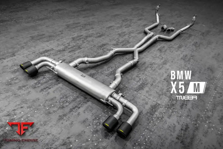 TNEER BMW F95 X5 M tailpipes