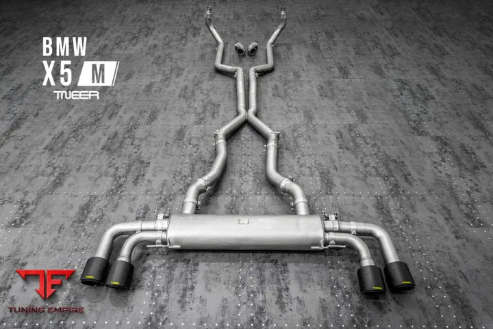 TNEER BMW F95 X5 M exhaust system