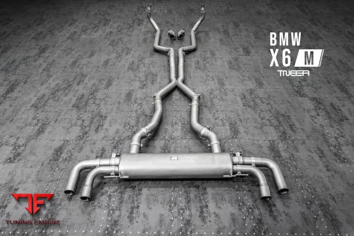 TNEER BMW M POWER F96 X6M EXHAUST SYSTEM