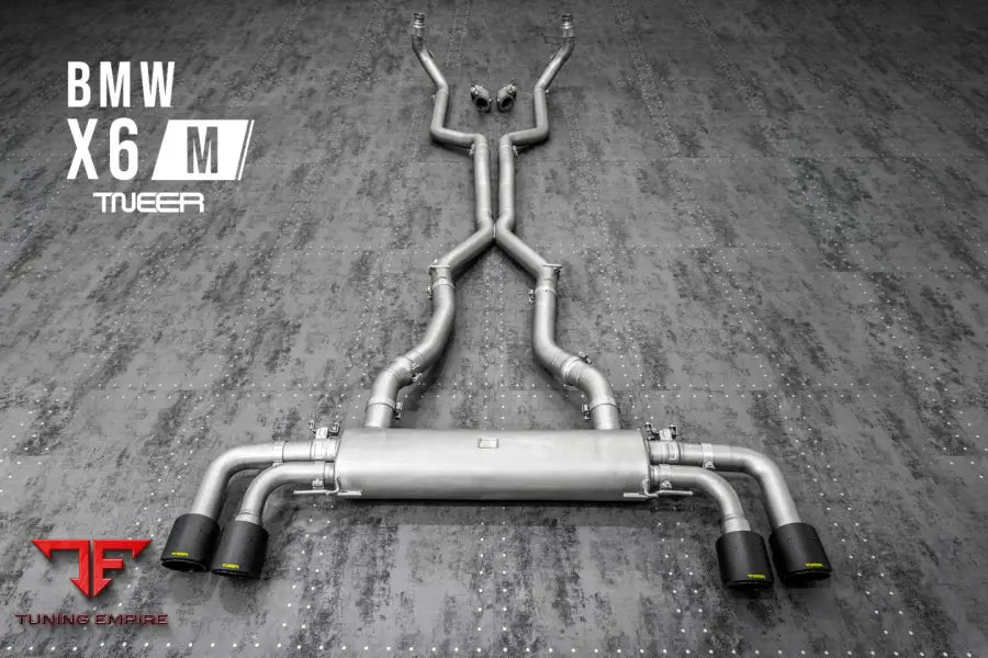 TNEER BMW M POWER F96 X6M EXHAUST SYSTEM