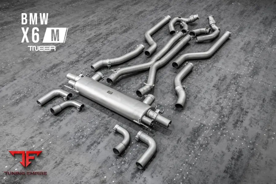 TNEER BMW M POWER F96 X6M EXHAUST SYSTEM