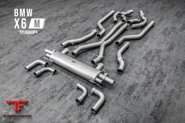 TNEER BMW M POWER F96 X6M EXHAUST SYSTEM