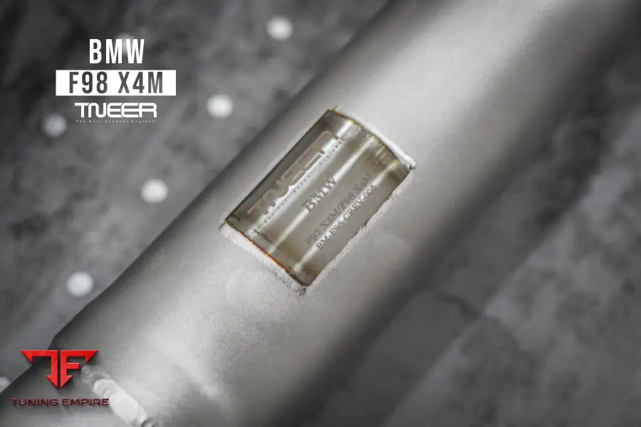 TNEER BMW M POWER F98 X4M EXHAUST SYSTEM