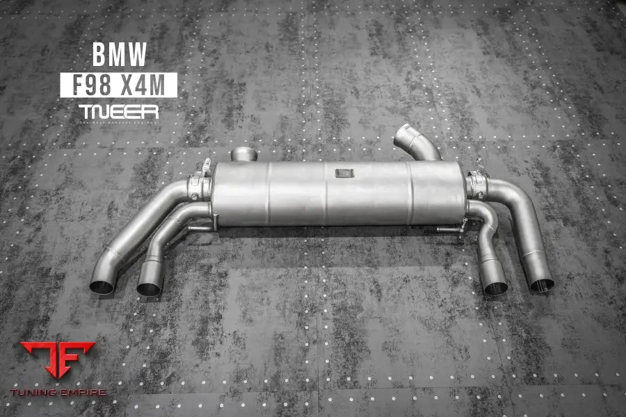 TNEER BMW M POWER F98 X4M EXHAUST SYSTEM