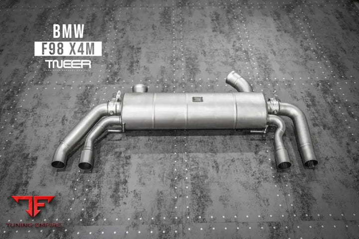 TNEER BMW M POWER F98 X4M EXHAUST SYSTEM