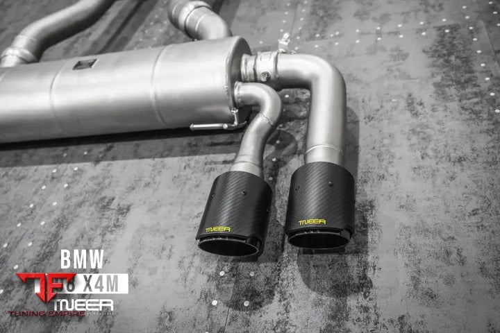 TNEER BMW M POWER F98 X4M EXHAUST SYSTEM