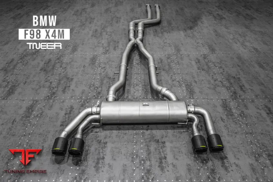 TNEER BMW M POWER F98 X4M EXHAUST SYSTEM