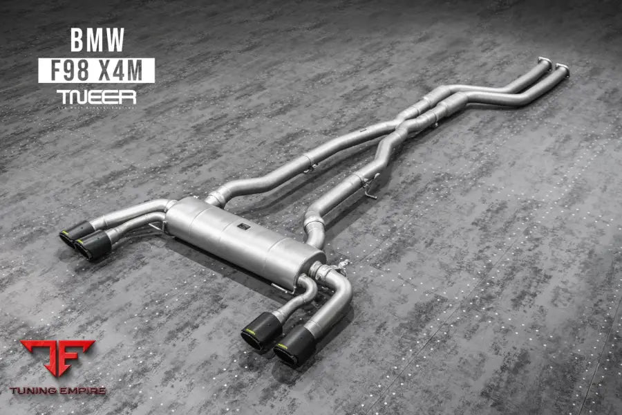 TNEER BMW M POWER F98 X4M EXHAUST SYSTEM
