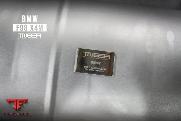 TNEER BMW M POWER F98 X4M EXHAUST SYSTEM