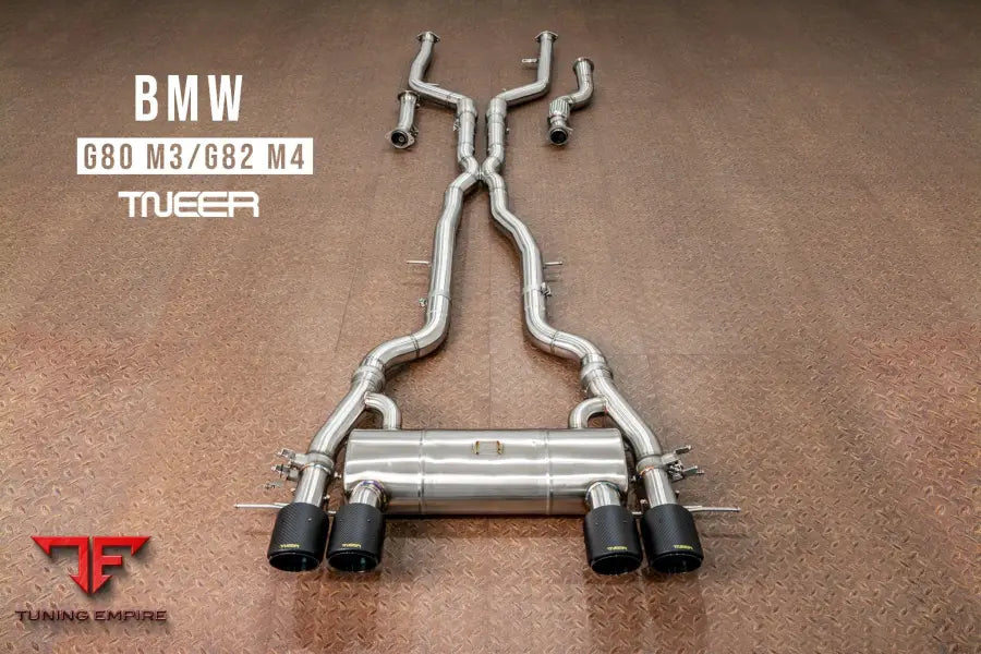 TNEER BMW M POWER G80 M3 / G82 M4 EXHAUST SYSTEM