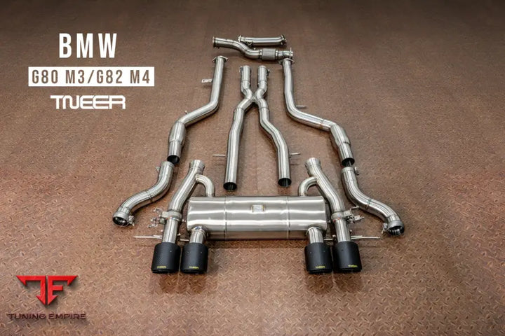 TNEER BMW M POWER G80 M3 / G82 M4 EXHAUST SYSTEM