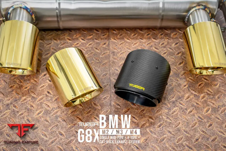 TNEER BMW M POWER G80 SEDAN M3 WOLVERINE X PIPE + CATBACK EXHAUST SYSTEM