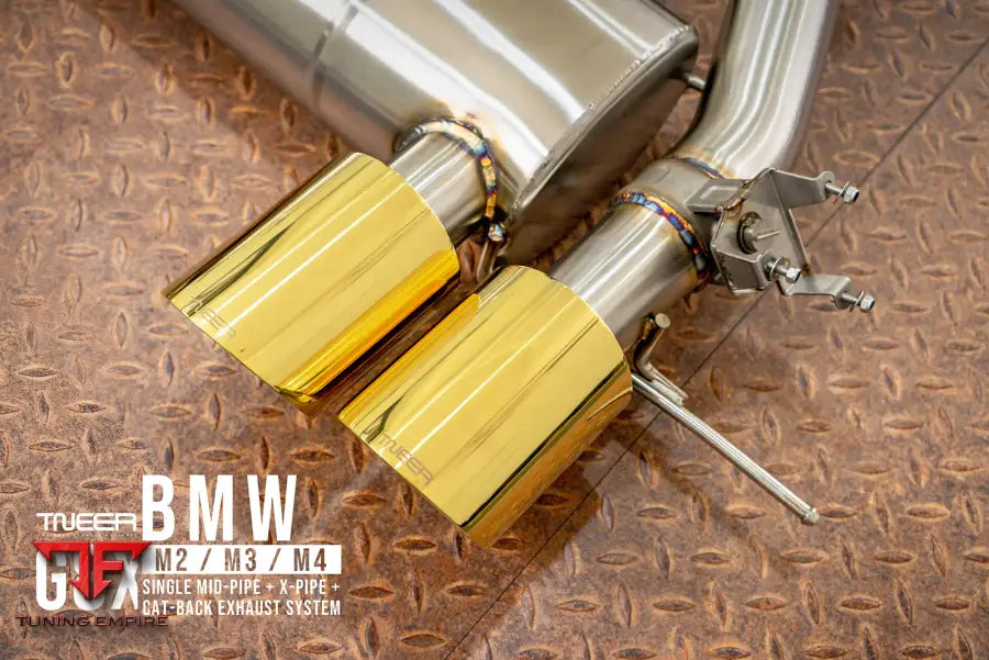 TNEER BMW M POWER G81 M3 WOLVERINE X PIPE + CATBACK EXHAUST EXHAUST SYSTEM