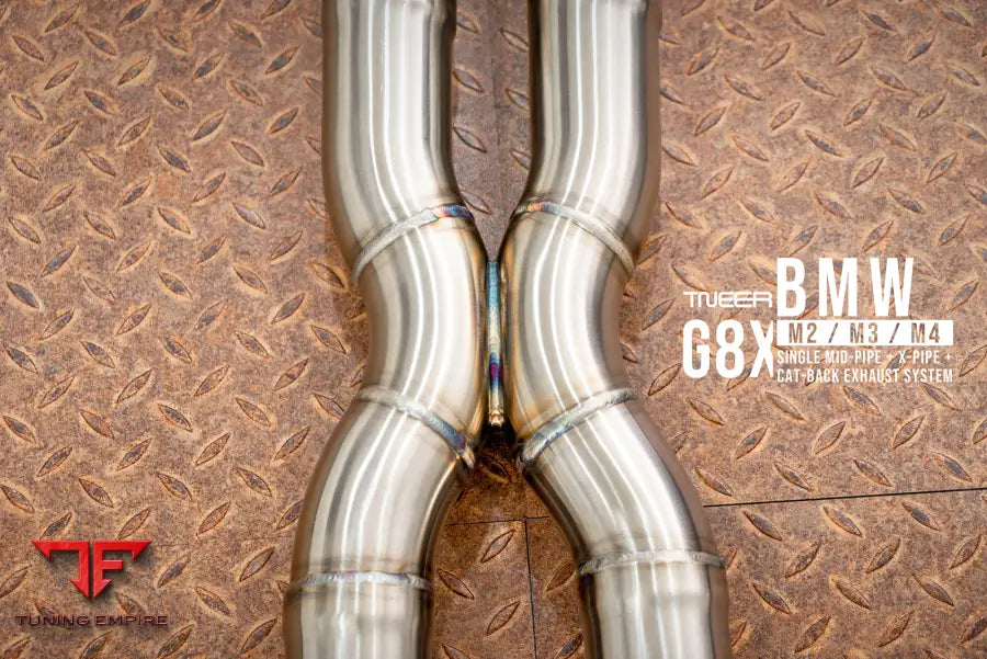 TNEER BMW M POWER G81 M3 WOLVERINE X PIPE + CATBACK EXHAUST EXHAUST SYSTEM
