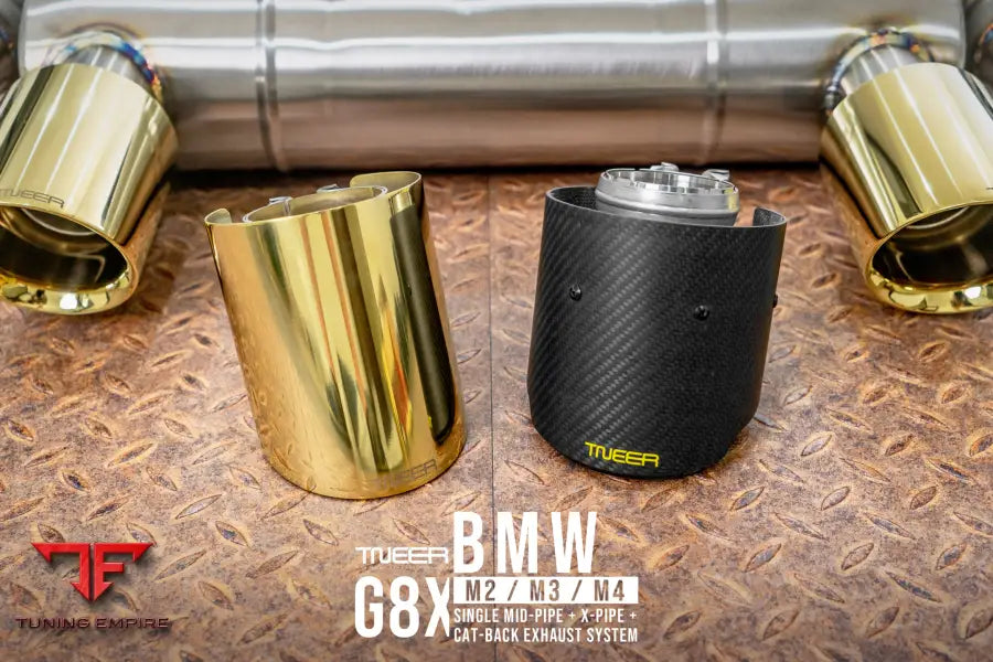 TNEER BMW M POWER G82 M4 WOLVERINE X PIPE + CATBACK EXHAUST EXHAUST SYSTEM