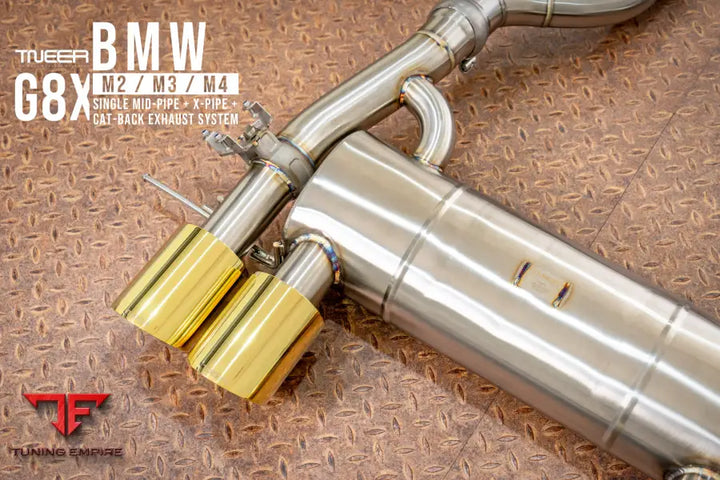 TNEER BMW M POWER G82 M4 WOLVERINE X PIPE + CATBACK EXHAUST EXHAUST SYSTEM