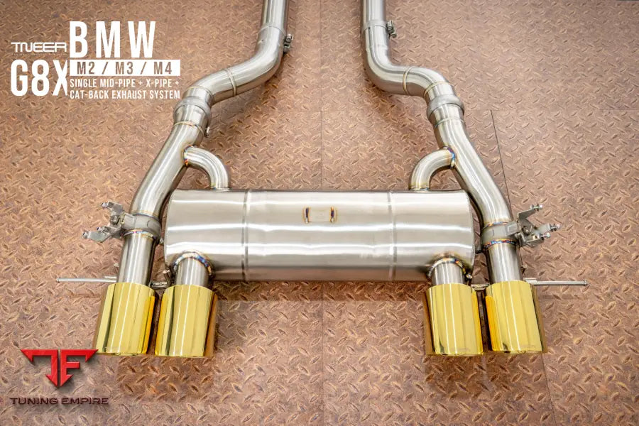 TNEER BMW M POWER G82 M4 WOLVERINE X PIPE + CATBACK EXHAUST EXHAUST SYSTEM