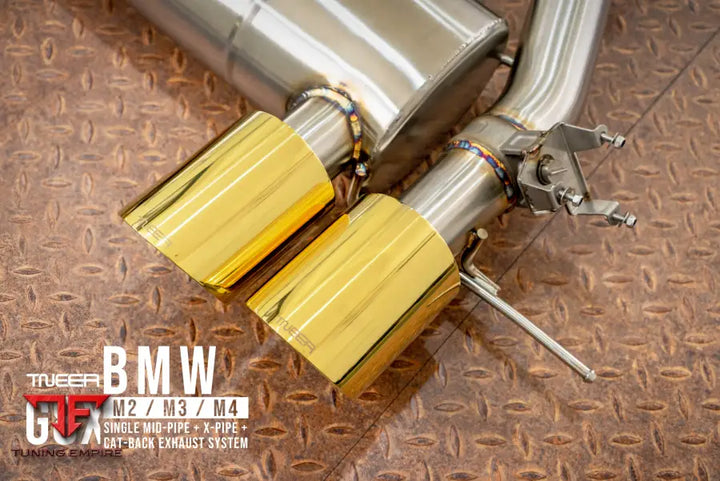 TNEER BMW M POWER G82 M4 WOLVERINE X PIPE + CATBACK EXHAUST EXHAUST SYSTEM