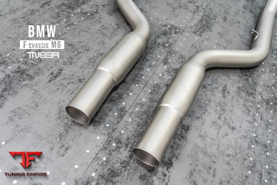 TNEER BMW M POWER M6 F CHASSIS F06 / F12 / F13 EXHAUST SYSTEM