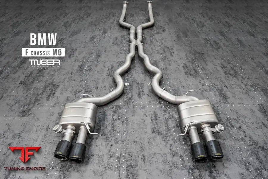 TNEER BMW M POWER M6 F CHASSIS F06 / F12 / F13 EXHAUST SYSTEM