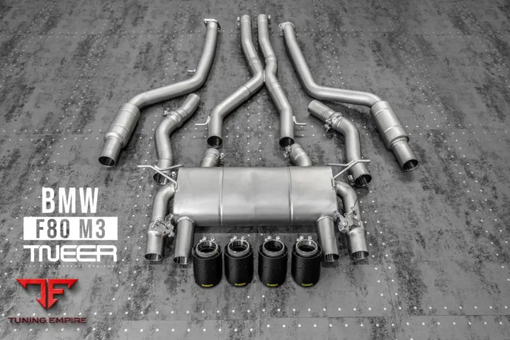 TNEER BMW M POWER SEDAN F80 M3 EXHAUST SYSTEM