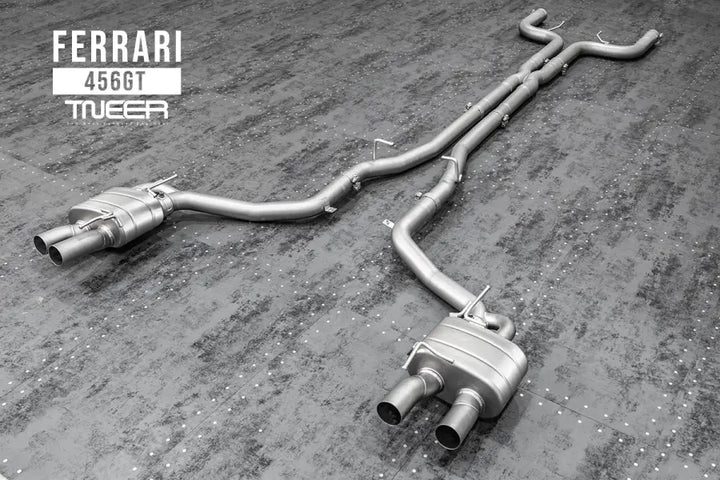 TNEER FERRARI 456 GT EXHAUST SYSTEM