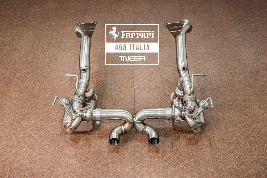 TNEER FERRARI 458 ITALIA /SPIDER EXHAUST SYSTEM