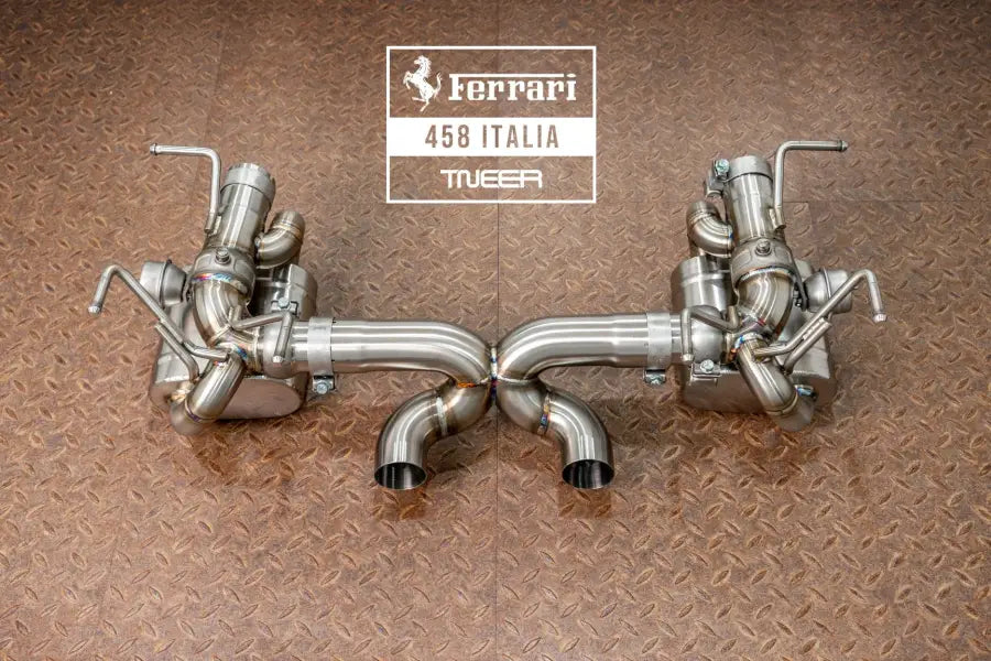 TNEER FERRARI 458 ITALIA /SPIDER EXHAUST SYSTEM