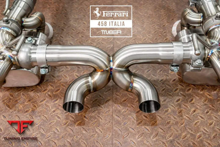 TNEER FERRARI 458 ITALIA /SPIDER EXHAUST SYSTEM