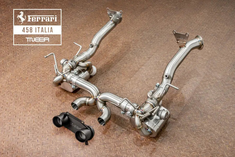 TNEER FERRARI 458 ITALIA /SPIDER EXHAUST SYSTEM
