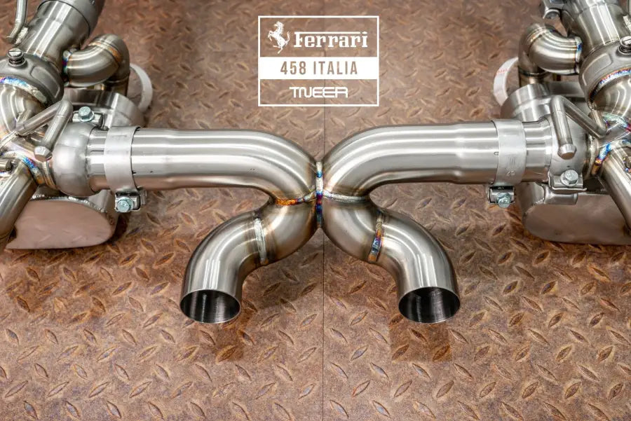 TNEER FERRARI 458 ITALIA /SPIDER EXHAUST SYSTEM